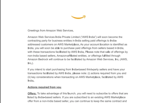 Now AWS Marketplace is Coming to India: What Does it means for businesses and SaaS 🇮🇳☁️