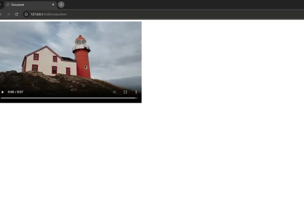 How to Insert Video in HTML