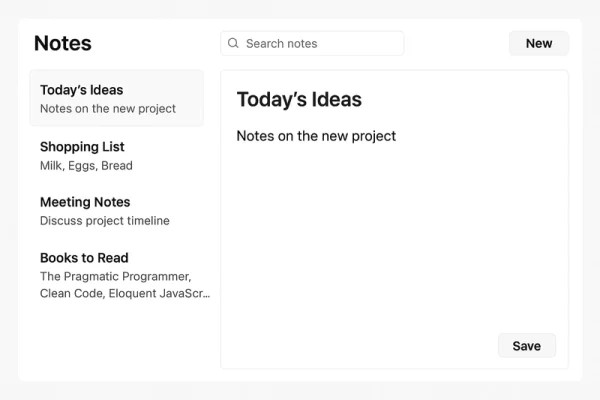 How To Build A Note Taking Application With JavaScript