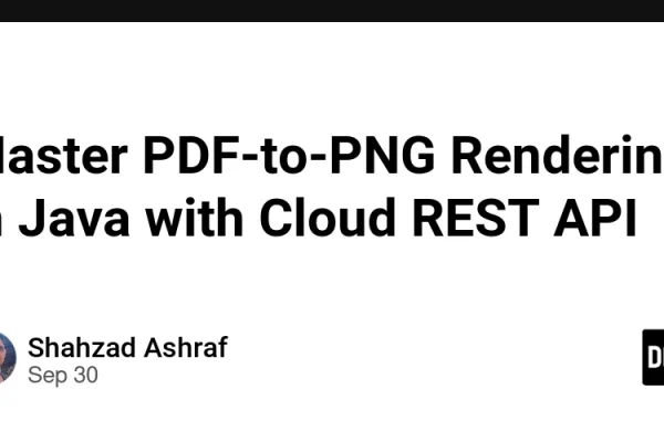 Master PDF-to-PNG Rendering in Java with Cloud REST API