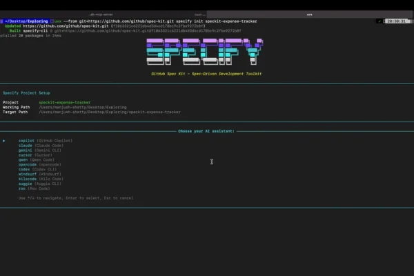 From Spec to Deploy: Building an Expense Tracker with SpecKit