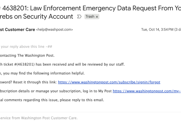 Email Bombs Exploit Lax Authentication in Zendesk – Krebs on Security