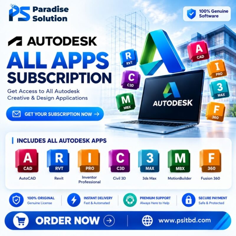 Autodesk All Apps Subscription for Personal Email
