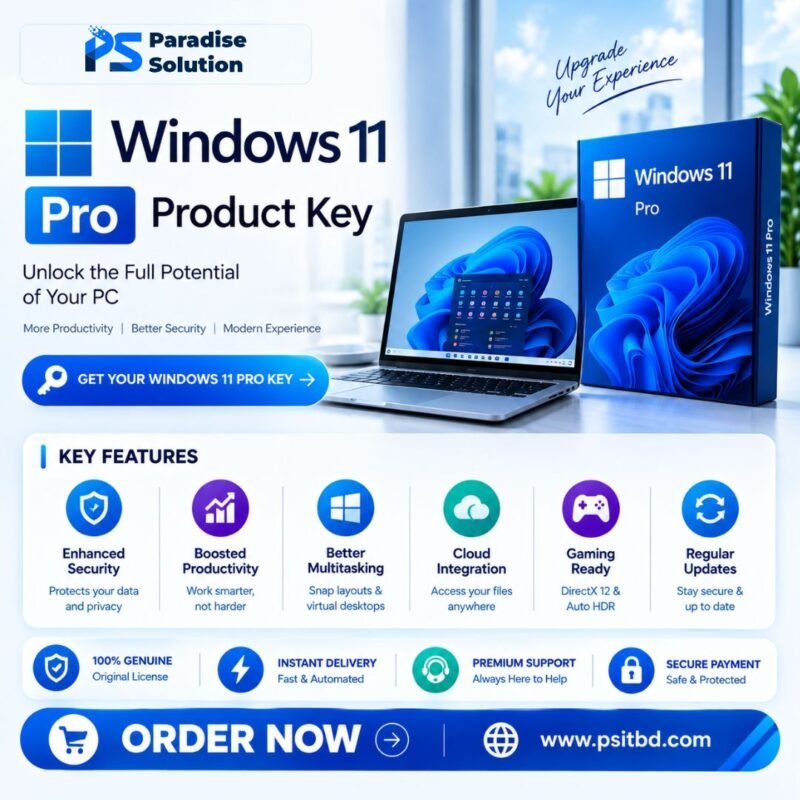 Microsoft Windows 11 Pro License Key